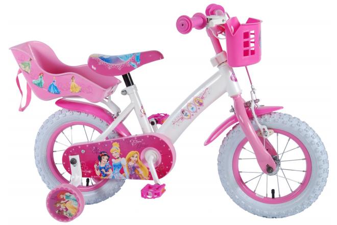 Gouverneur Reiziger Communisme Disney Princess Kinderfiets - meisjes - 12 inch - Roze - Poppenzitje -  Defietsen